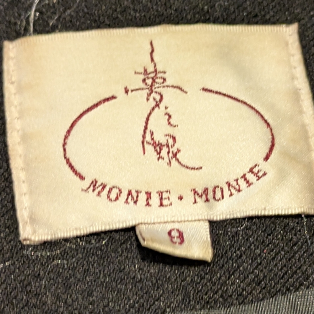 Monie Monie Black Tailored Blazer- Small - Picture 4 of 5
